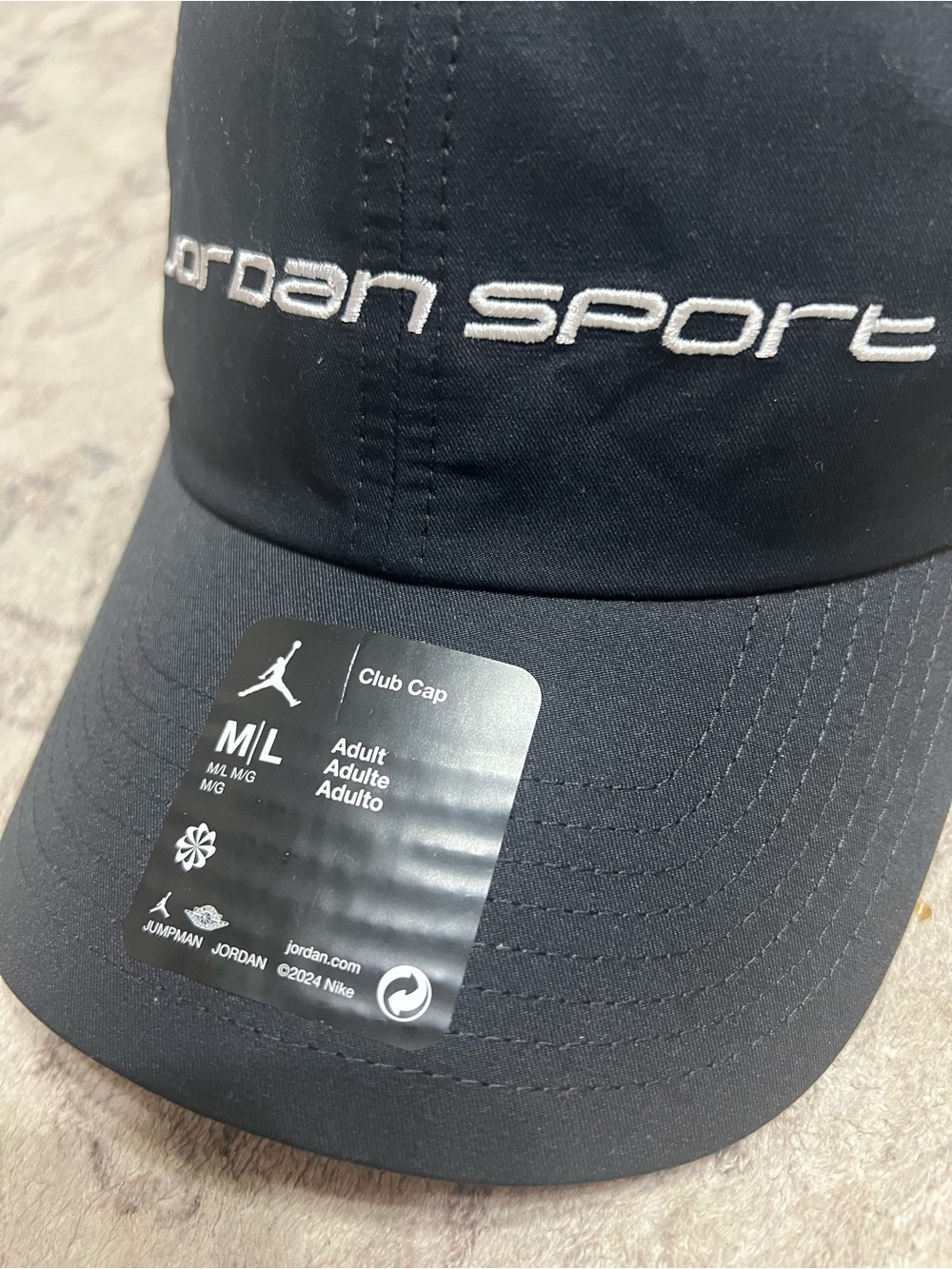 Jordan Club Unstructured Adjustable Hat - Picture 5 of 6